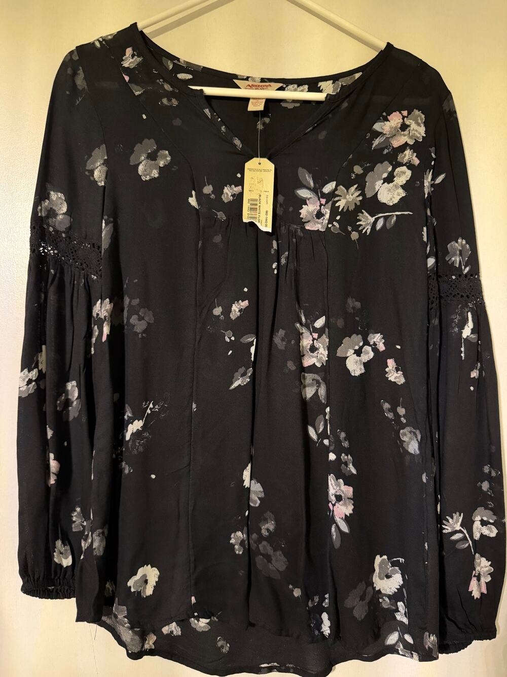Arizona Jeans black dress top